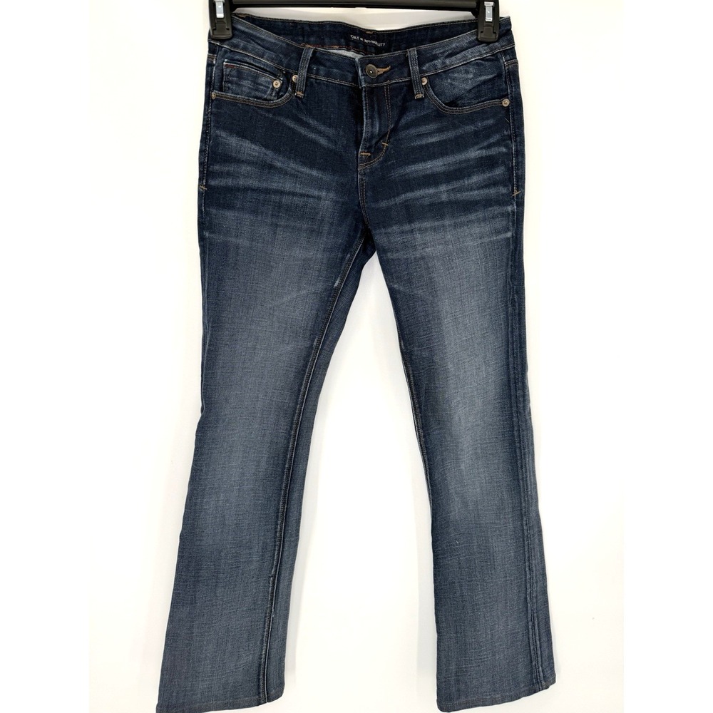 Cult of Individuality Jeans Women 27 Blue Vixen Mid-Rise Bootcut Dark Wash Denim